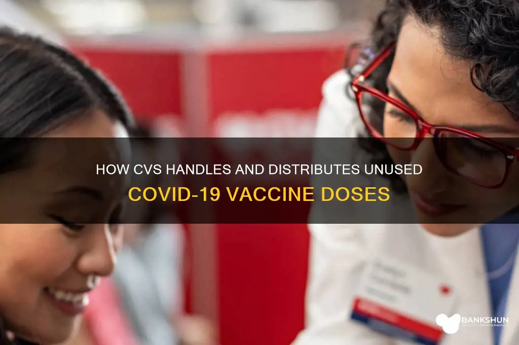 what does cvs do with extra vaccines