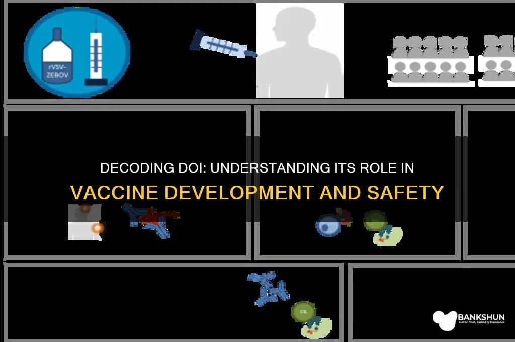 what does doi stand for in vaccines