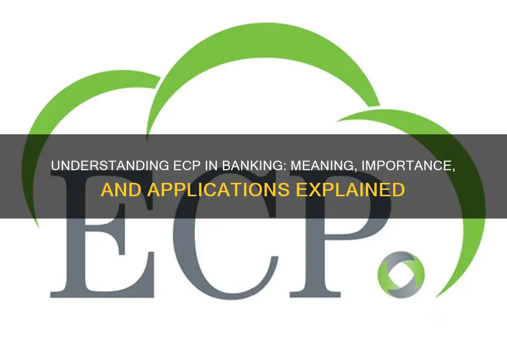 what does ecp stand for in banking