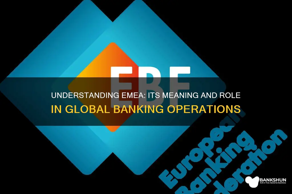what does emea stand for in banking