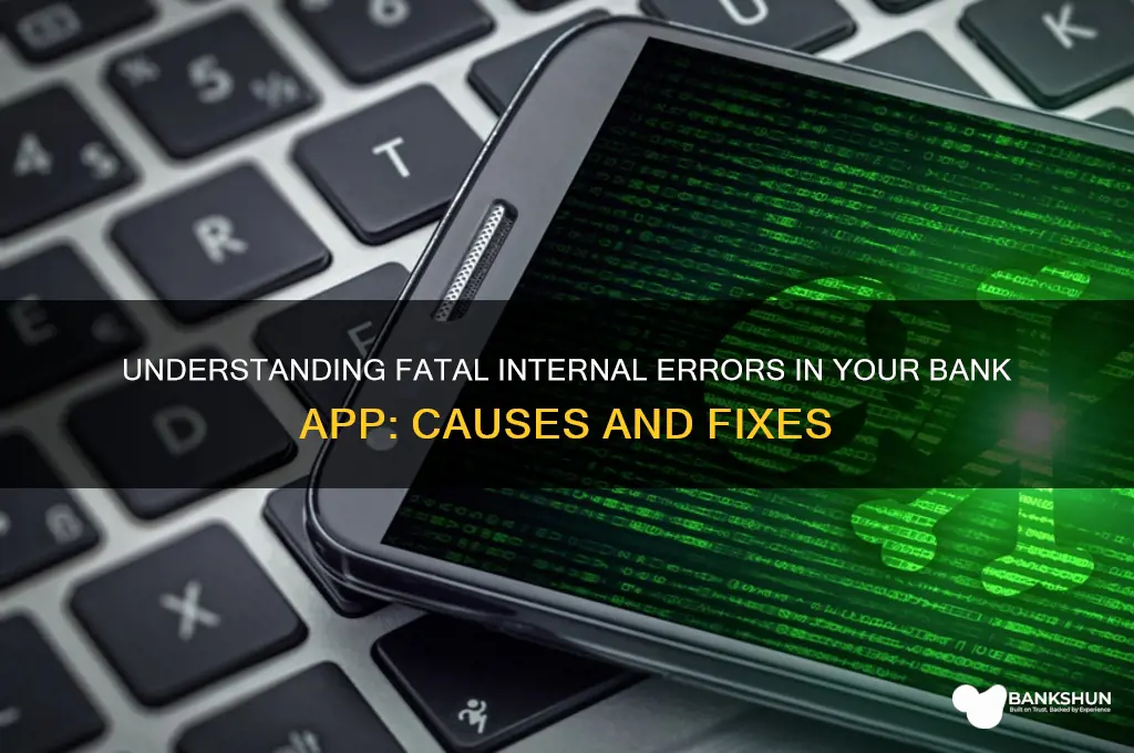 what does fatal internal error bank app