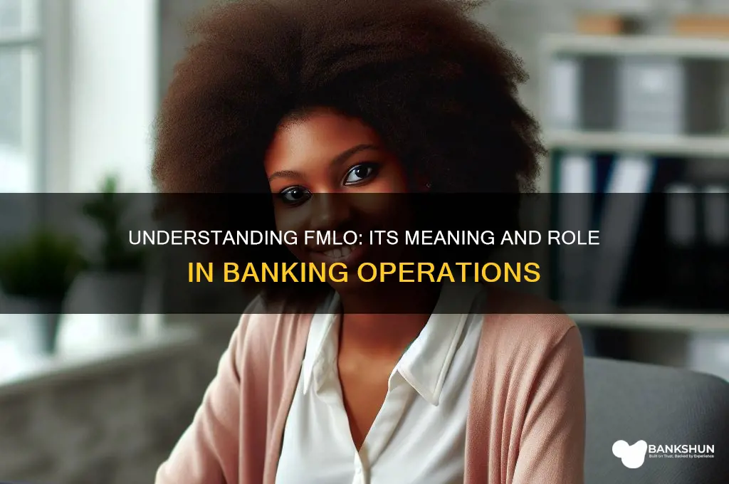 what does fmlo stand for in banking