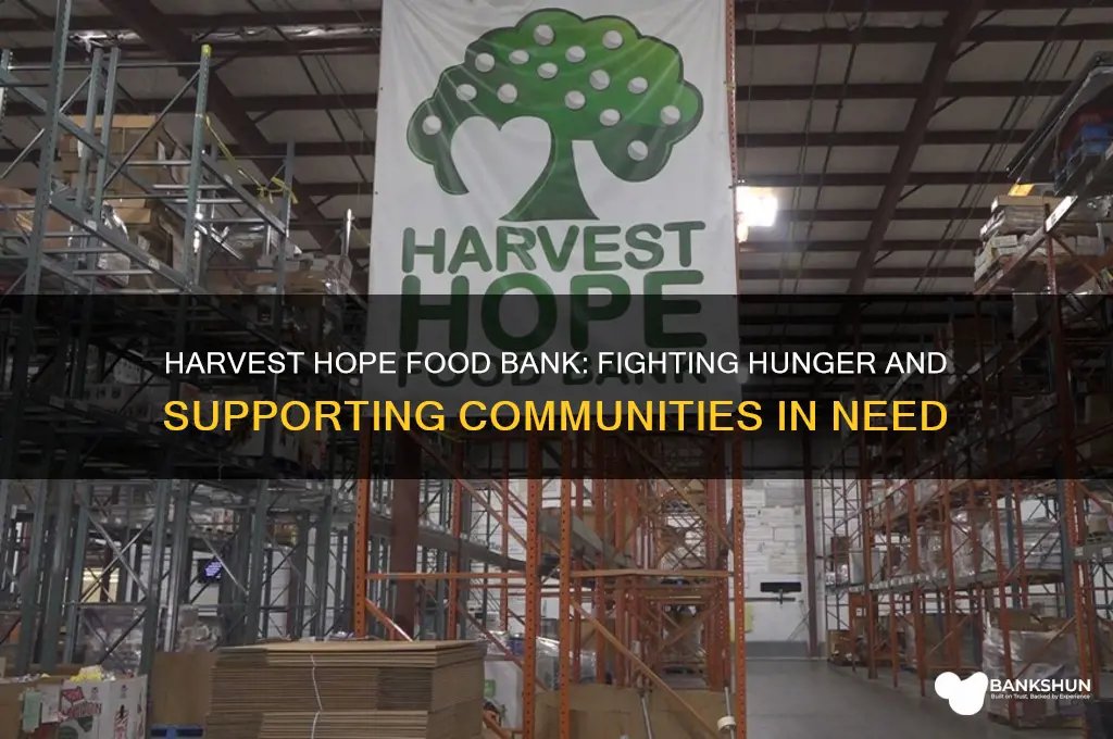what does harvest hope food bank do