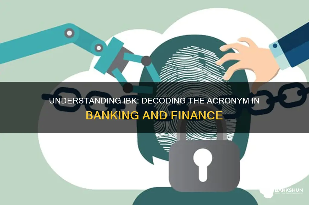 what does ibk stand for in banking