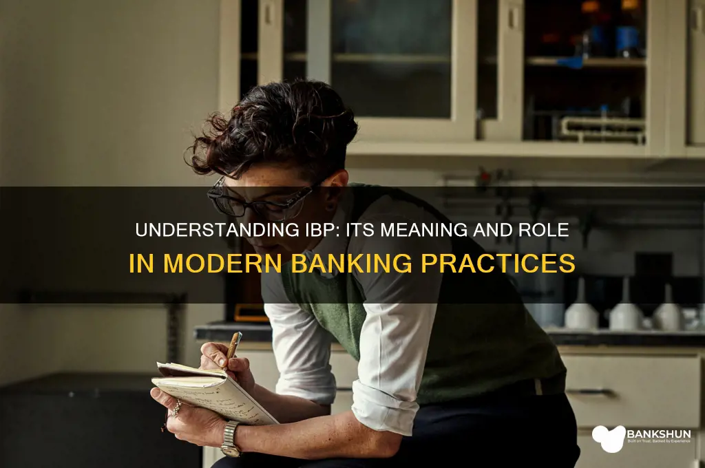 what does ibp stand for in banking