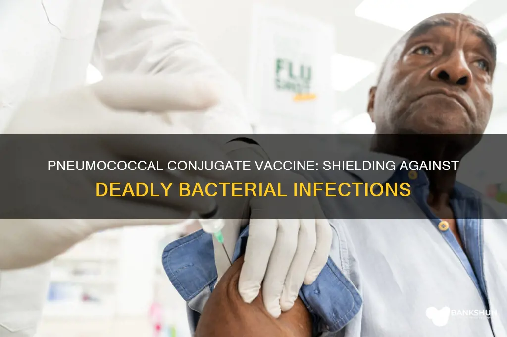 what does pneumococcal conjugate vaccine protect against