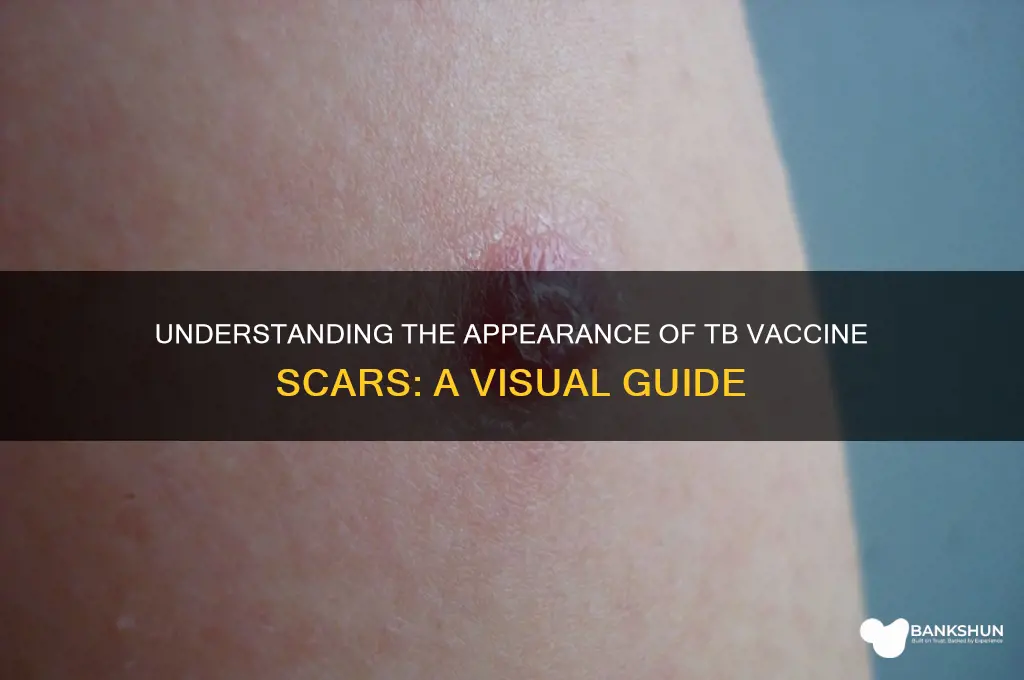 what does tb vaccine scar look like