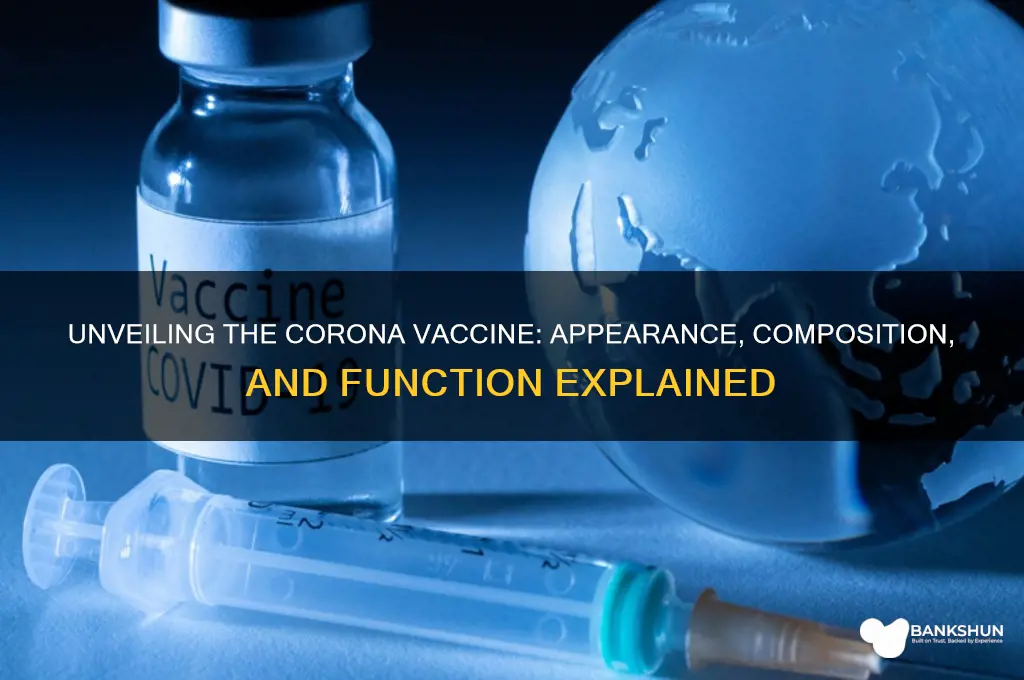 what does the corona vaccine look like