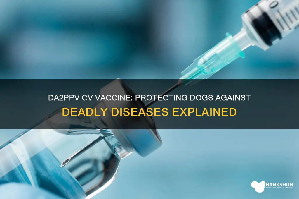 what does the da2ppv cv vaccinate against