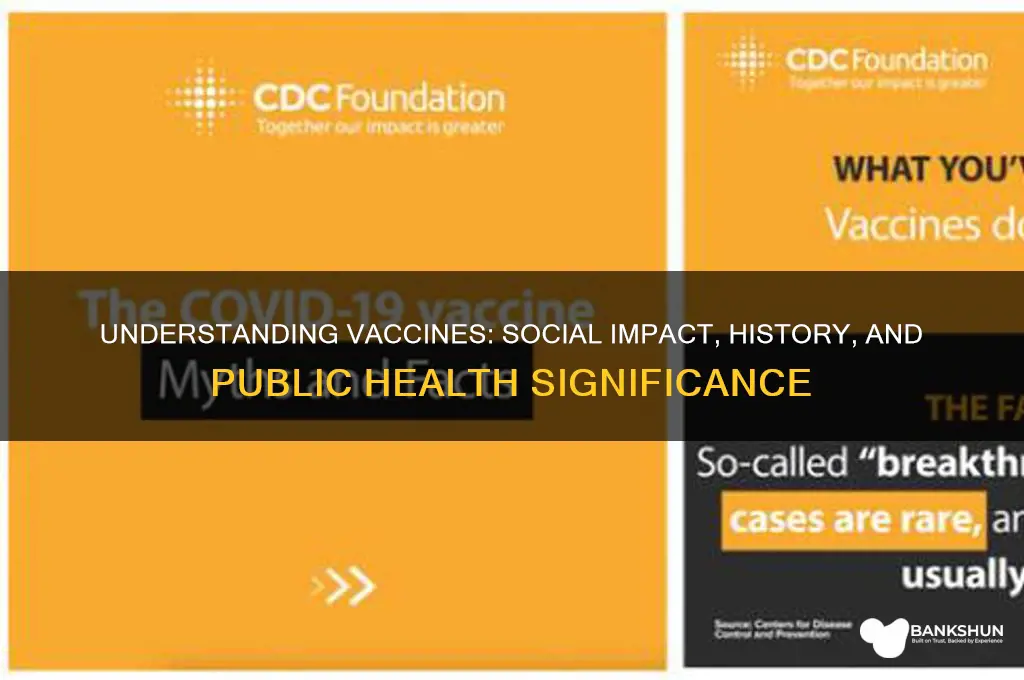 what does vaccine mean in social studies
