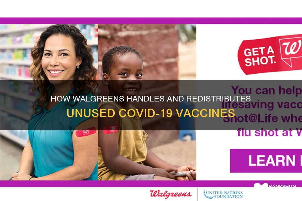 what does walgreens do with extra vaccines