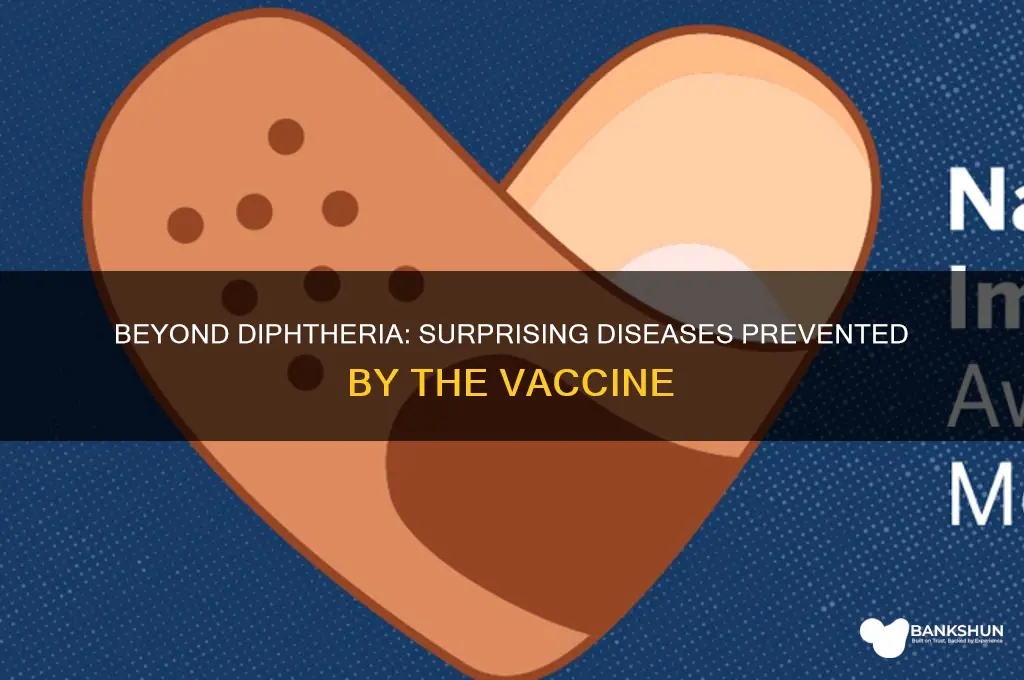 what else does the diptheria vaccine prevent