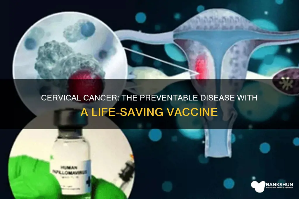 what form of cancer has a vaccine