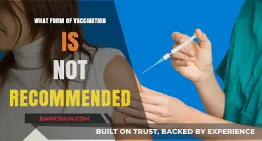 Vaccination Caution: Which Forms Are Not Recommended for Safety?