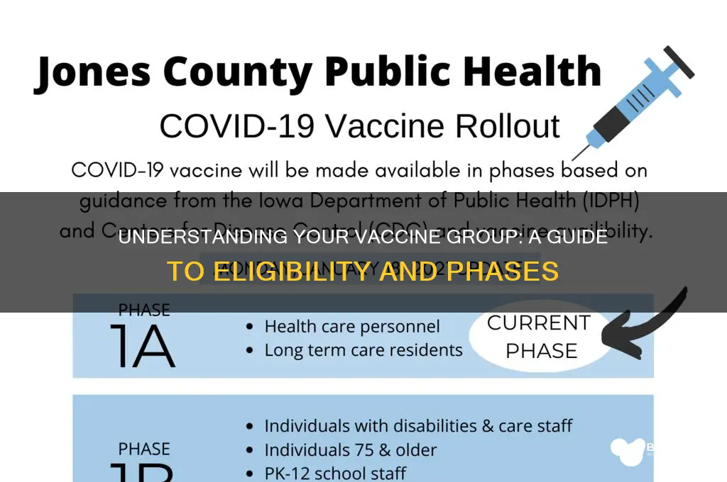 what group am in for the vaccine