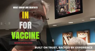 Dentists' Role in Vaccine Administration: Understanding Their Healthcare Group