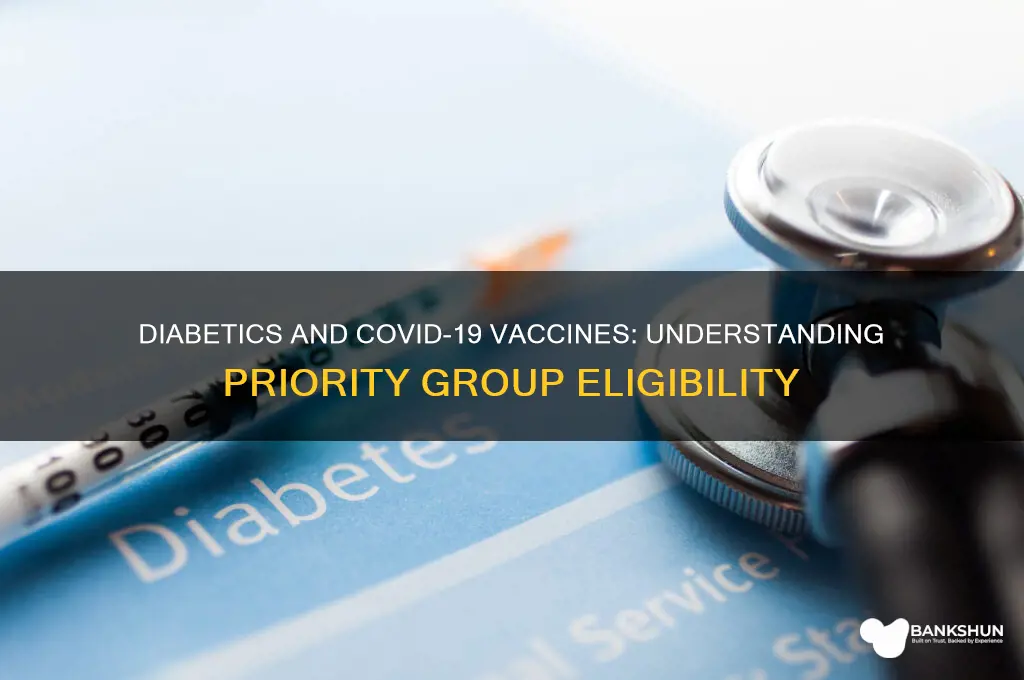 what group are diabetics in for vaccine