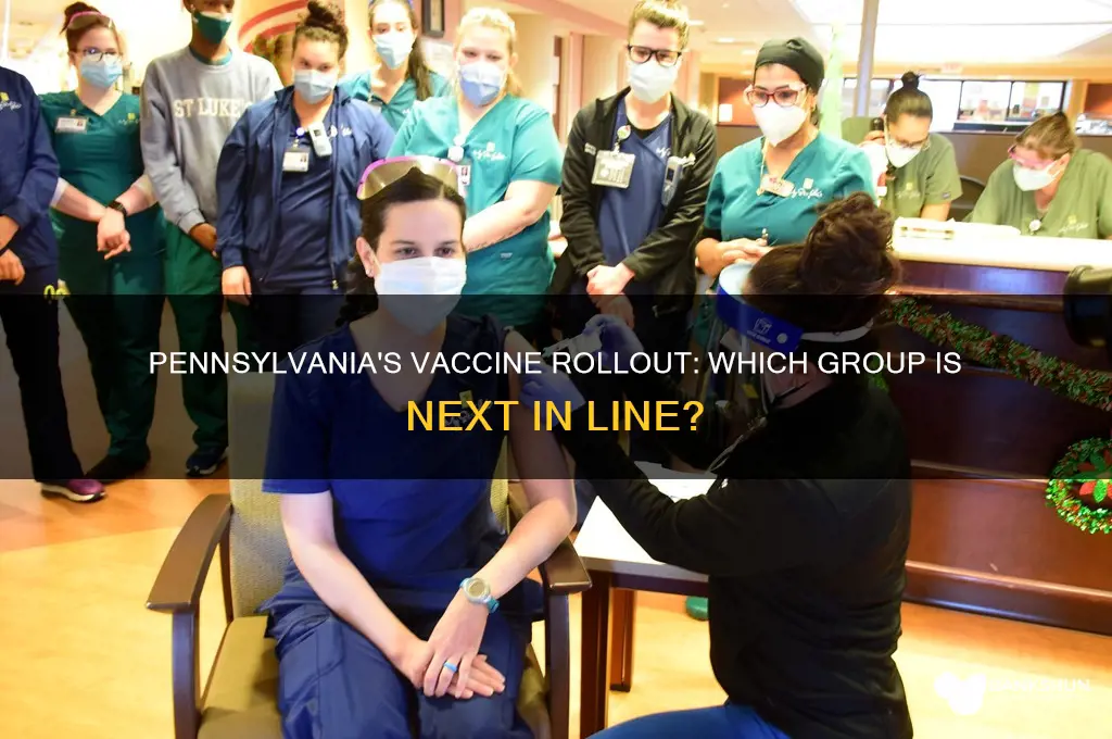 what group is being vaccinated in pa