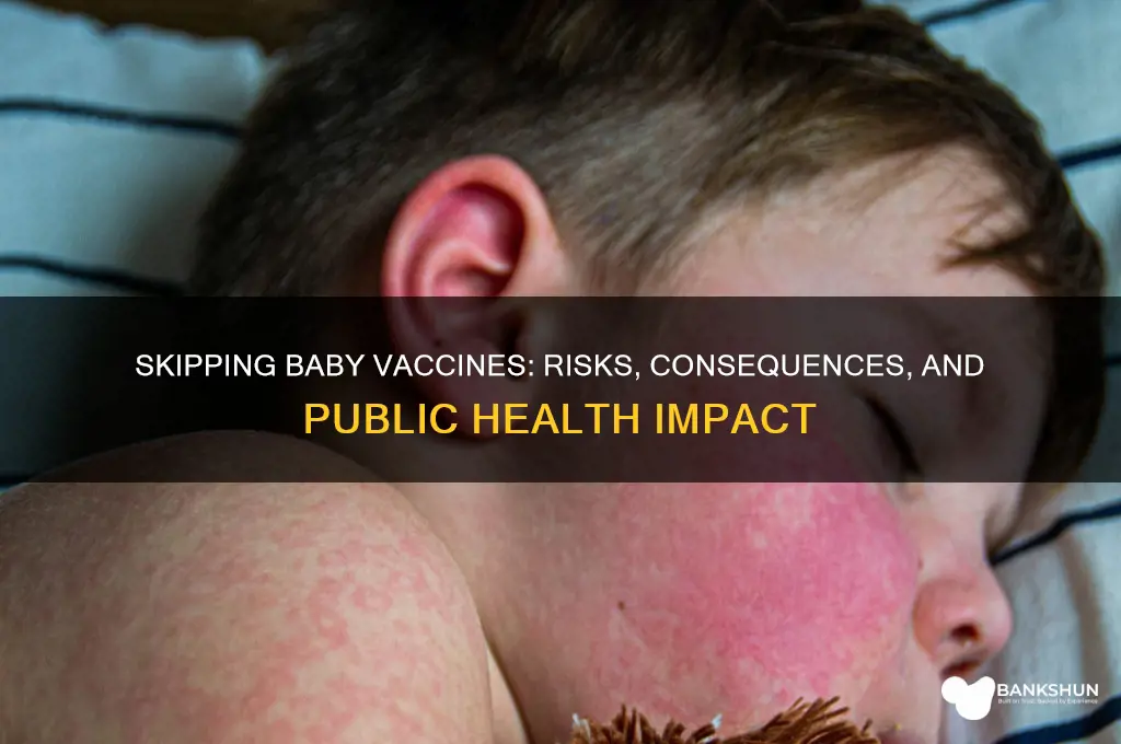 what happens if baby is not vaccinated