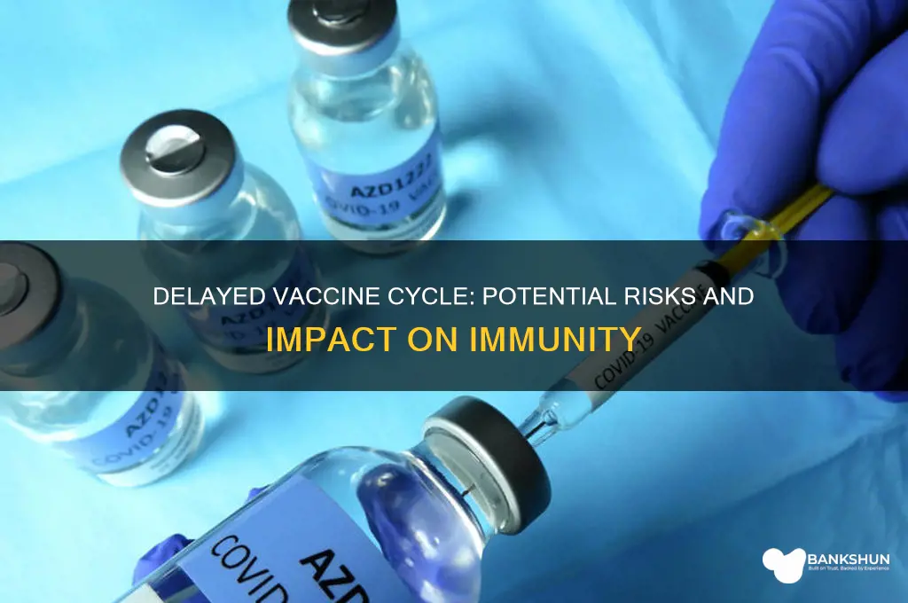 what happens if vaccine cycle is delayed