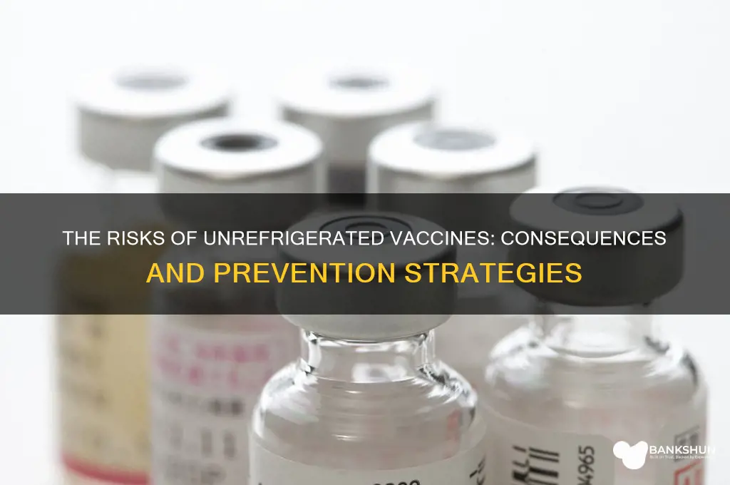 what happens if vaccines are not refrigerated