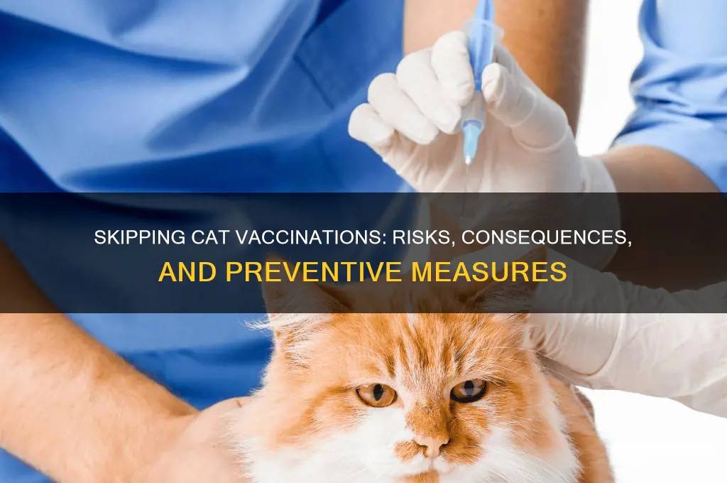 what happens if you miss cat vaccination