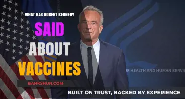 Robert Kennedy's Controversial Vaccine Statements: Fact-Checking His Claims