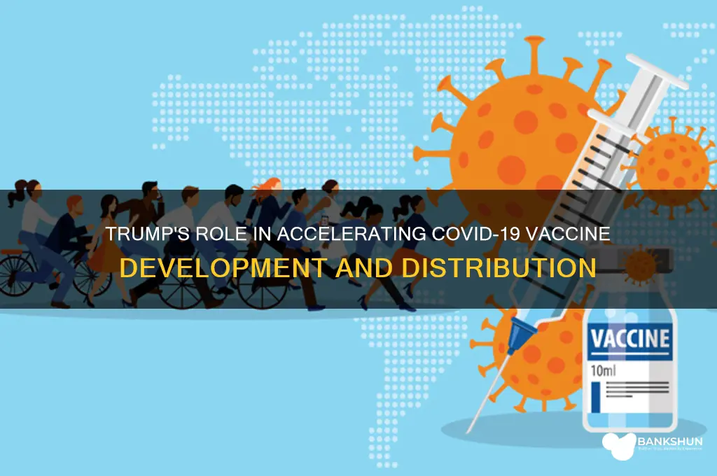 what has trump done for the vaccine
