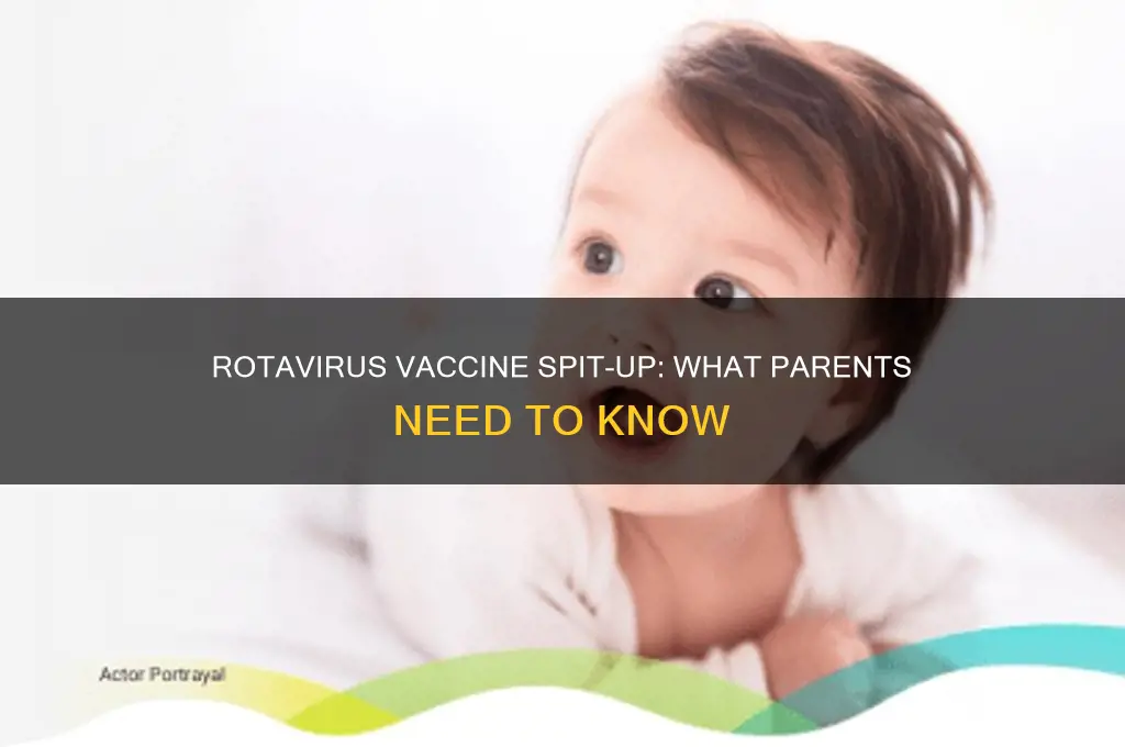 what if baby spits up rotavirus vaccine
