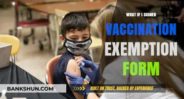 Signing a Vaccination Exemption Form: Risks, Responsibilities, and Realities