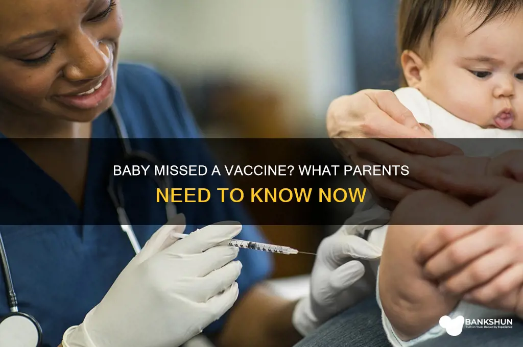 what if my baby misses a vaccine