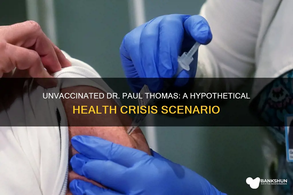 what if nobody vaccinated dr paul thomas