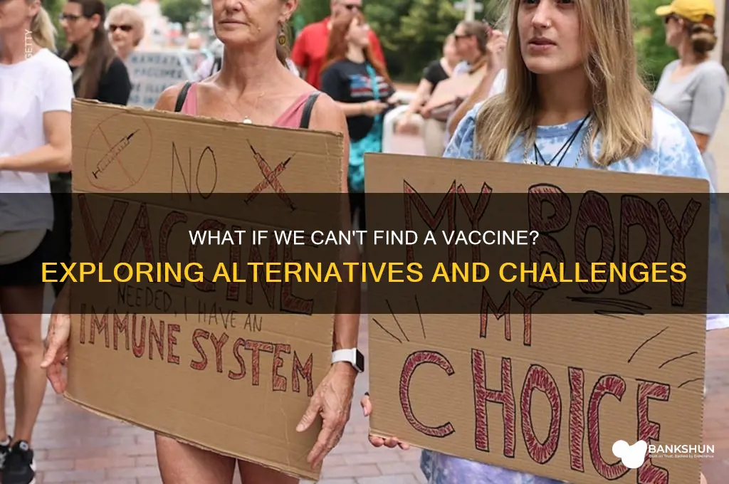 what if we cant find a vaccine