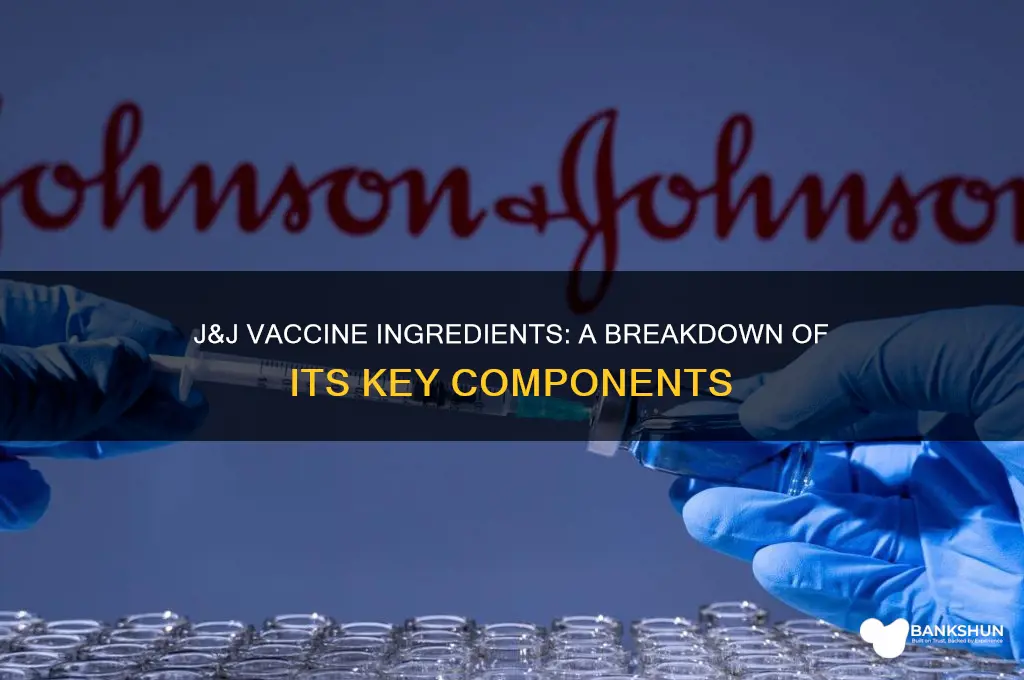 what ingredients are in j&j vaccine