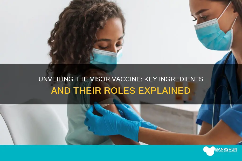 what ingredients are in the visor vaccine