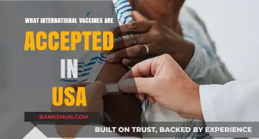 Accepted International Vaccines in the USA: A Comprehensive Guide