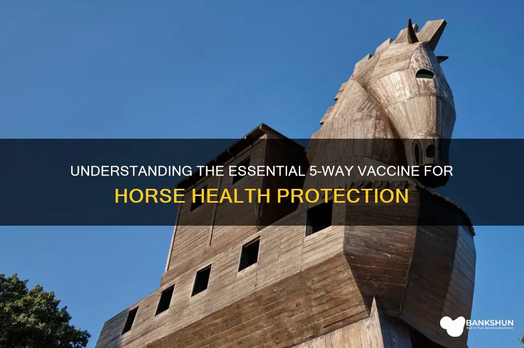 what is 5 way vaccine for horses