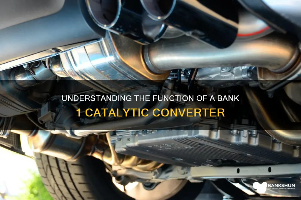 what is a bank 1 catalytic converter