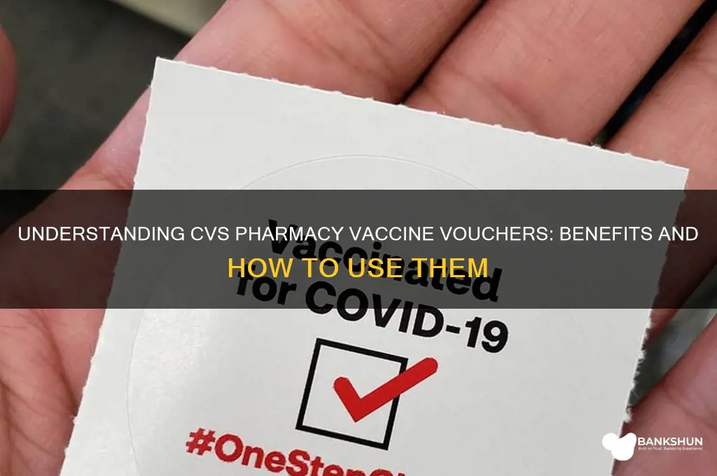 what is a cvs pharmacy vaccine voucher