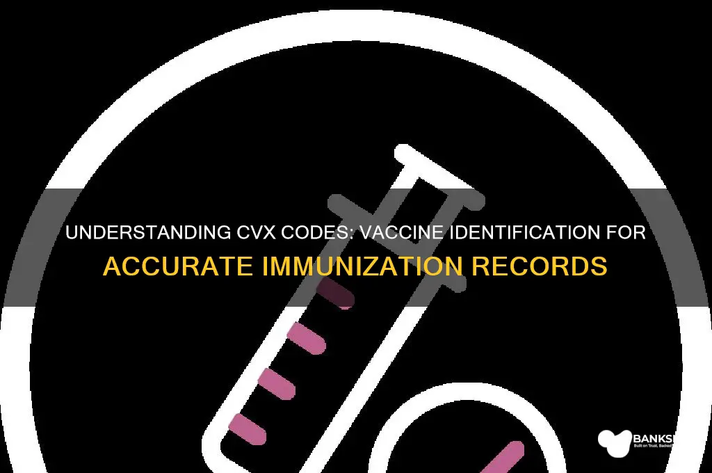 what is a cvx code for vaccines