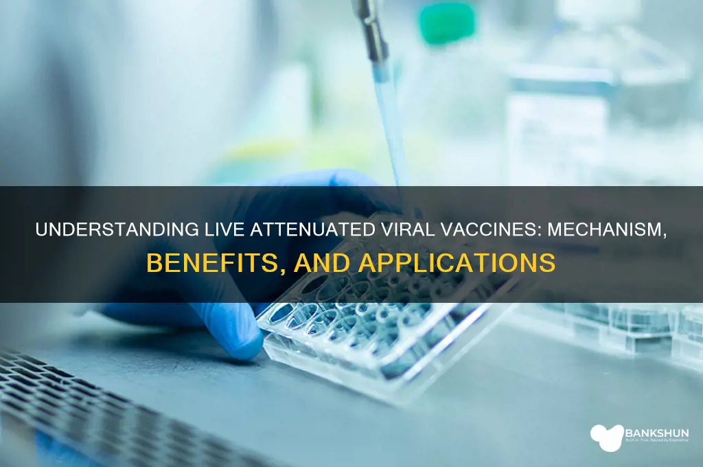 what is a live attenuated viral vaccine