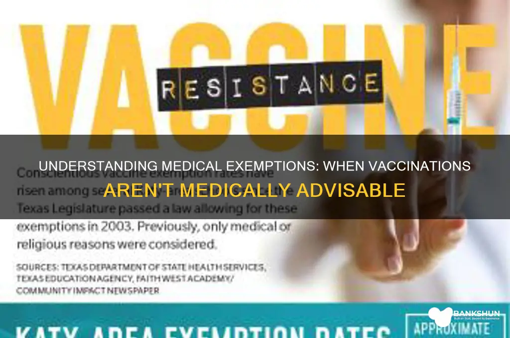 what is a medical exception to vaccination