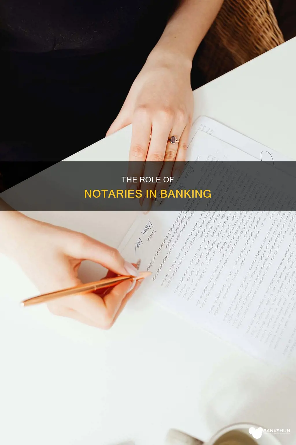 what is a notary in a bank