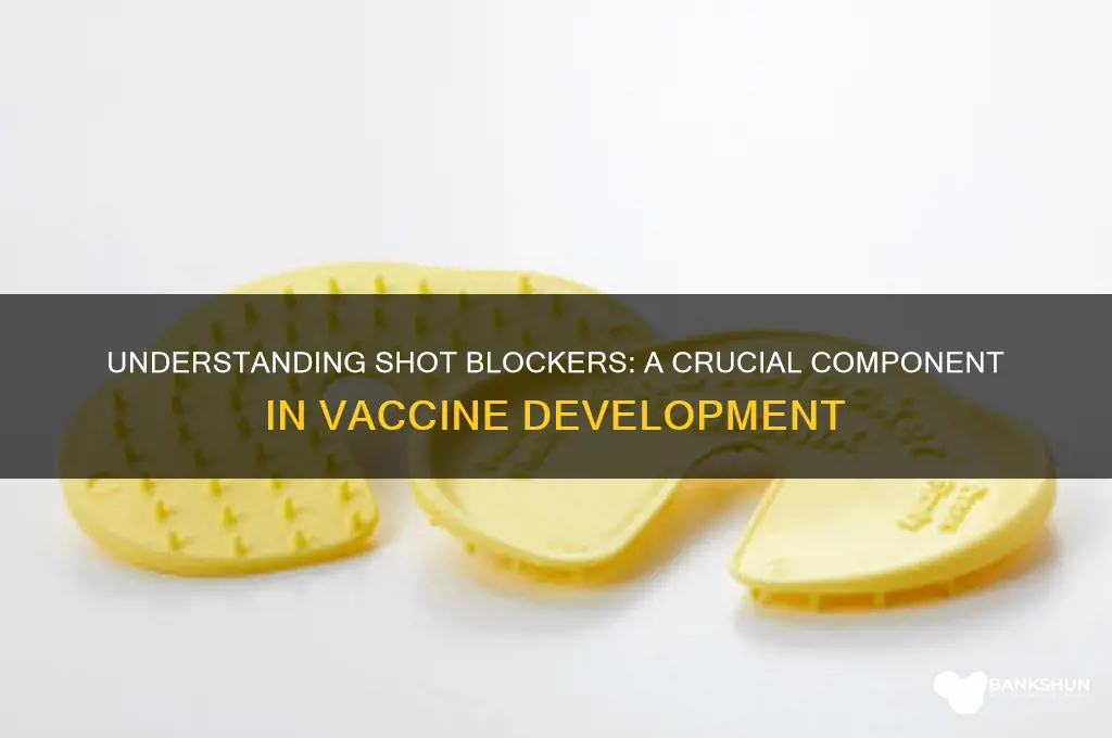 what is a shot blocker for vaccines