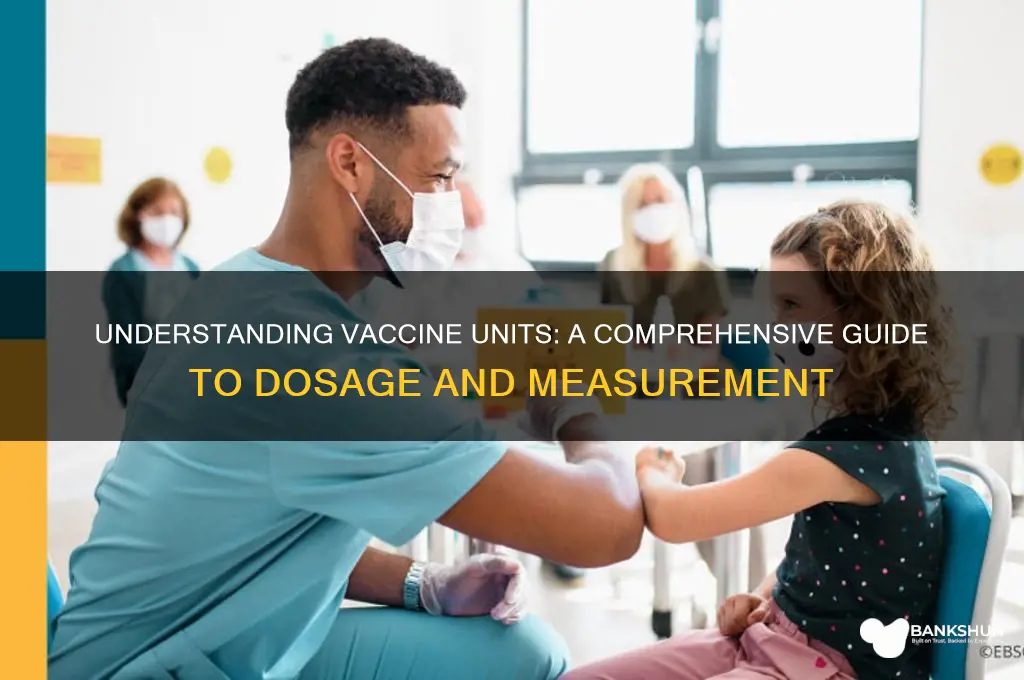 what is a unit of a vaccine