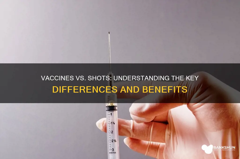 what is a vaccine vs a shot
