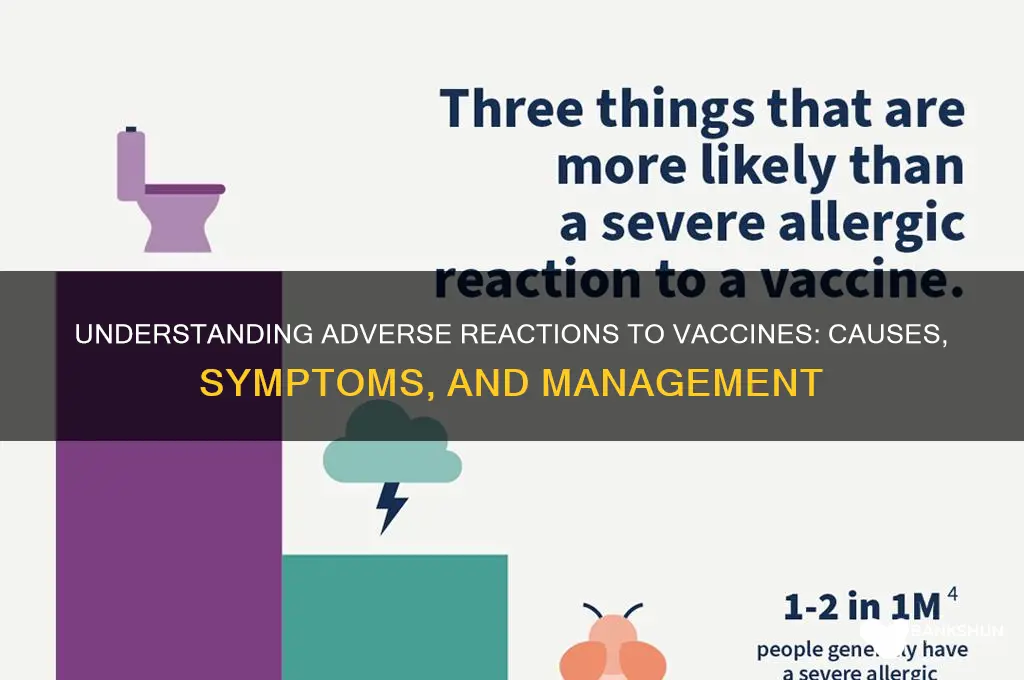 what is an adverse reaction to vaccine