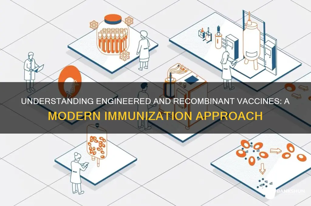 what is an engineered or recombinant vaccine
