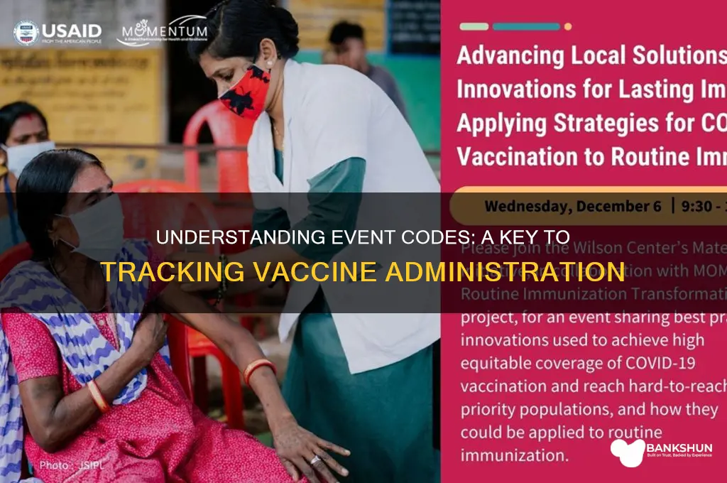 what is an event code for vaccine