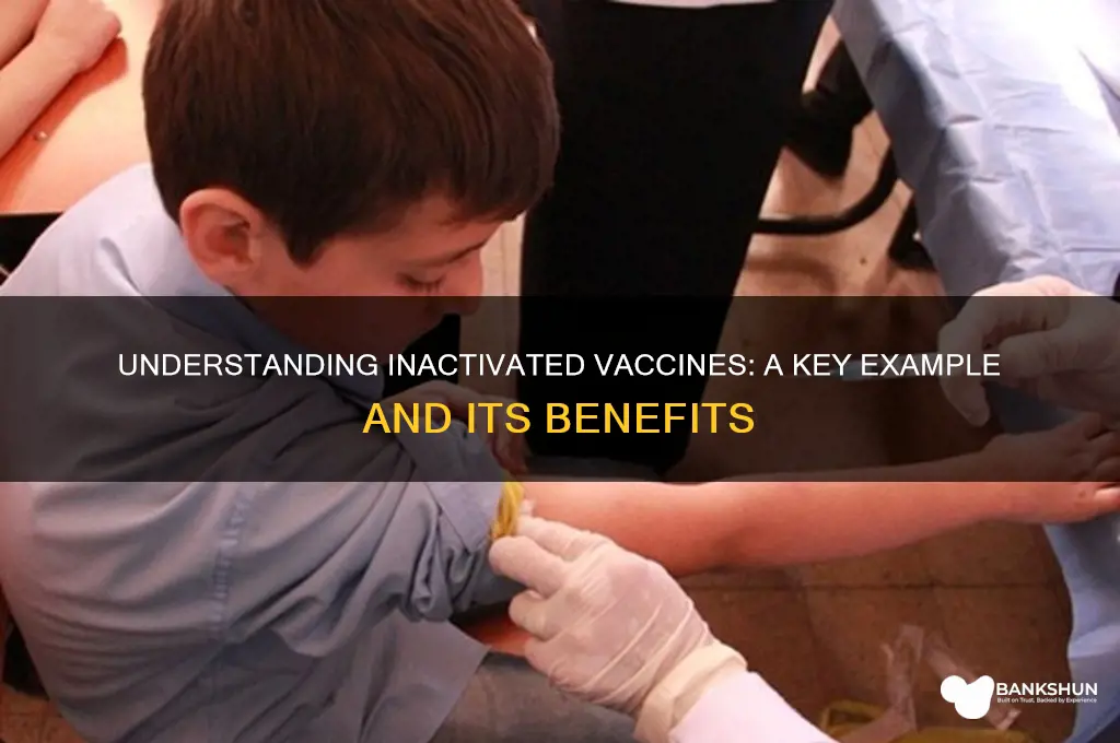 what is an example of inactivated vaccine
